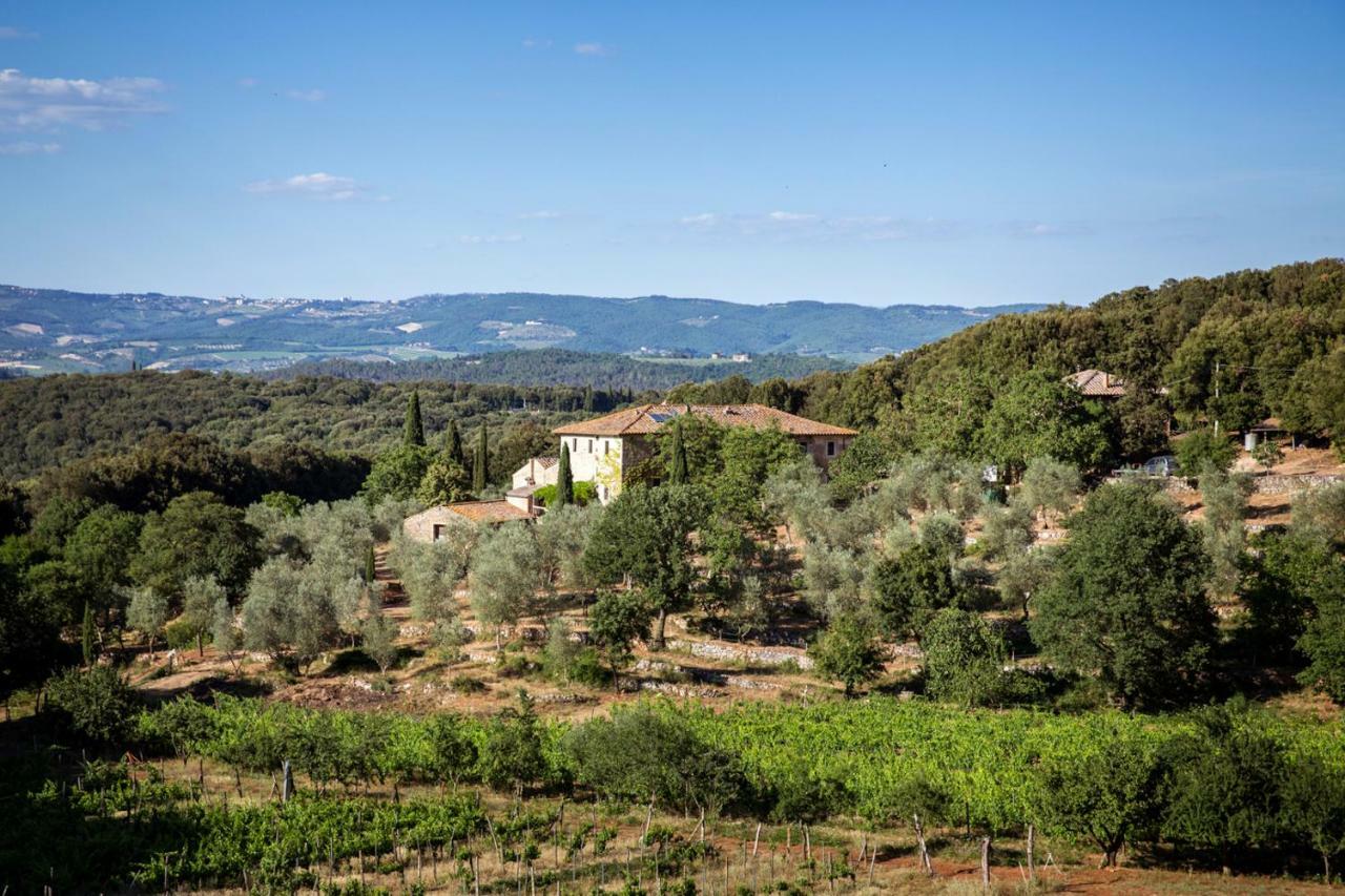 モンテリッジョーニ Agriturismo Biologico Ebbioヴィラ エクステリア 写真
